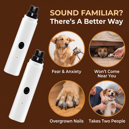 PawCalm Pro - Silent Nail Grinder