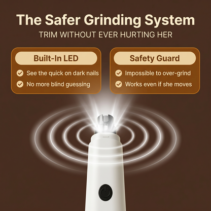 PawCalm Pro - Silent Nail Grinder